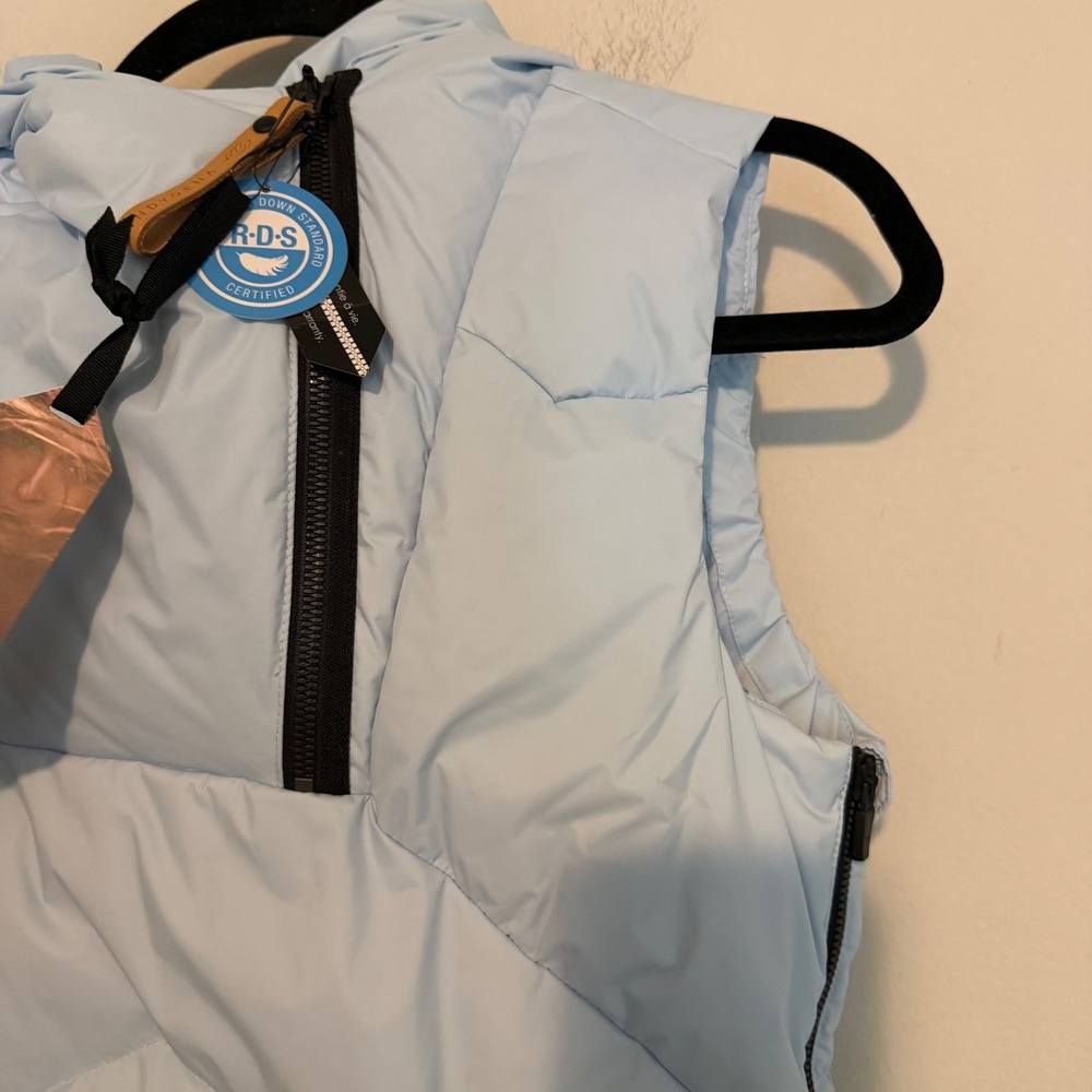 NWT Indygena Selimut vest dress puffer XS blue outdoor ski casual - Picture 3 of 8